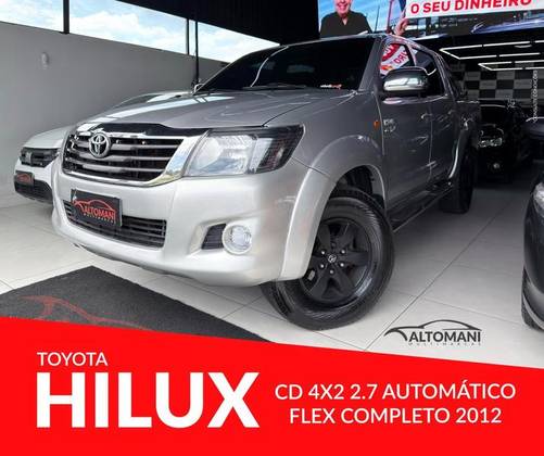 TOYOTA HILUX 2.7 SR 4X2 CD 16V FLEX 4P AUTOMÁTICO TOYOTA HILUX 2.7 SR 4X2 CD 16V FLEX 4P AUTOMÁTICO